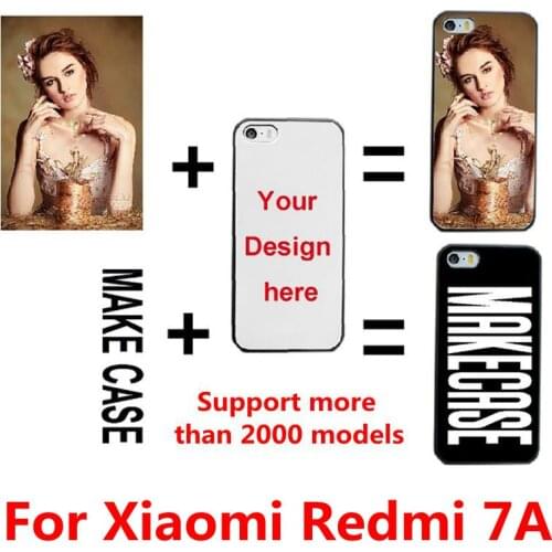 DIY Personalized custom photo name Customize printing your design cover case for Xiaomi Redmi 7A