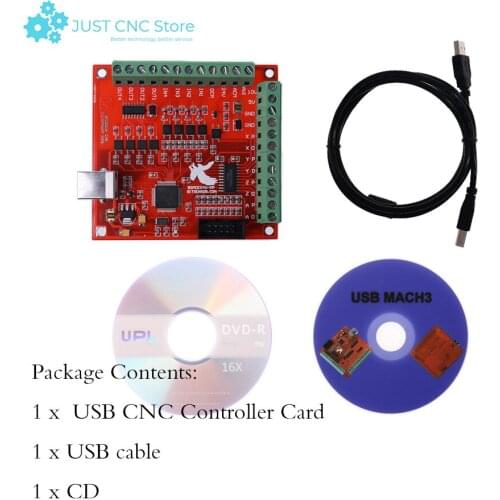 CNC USB MACH3 Breakout Board 4 Axis 100Khz Circuit board interface driver motion controller