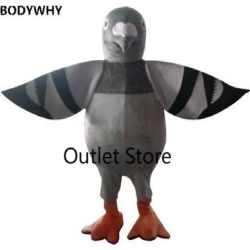 Round Pigeon Mascot Costume Party Apparel Cosplay Advertising Carnival Cartoon Dress Outfits Carnival Halloween Xmas Easter Ad