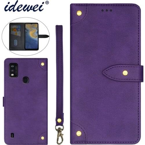 Applicable to ZTE Blade A51 mobile phone case fold bracket function protection leather case phone case funda capa co