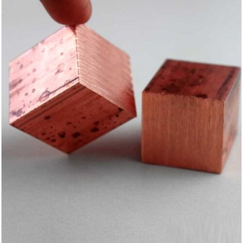 Copper Plate Cu Sheet C11000 ISO Cu-ETP CW004A E-Cu58 Plate Pad Pure Copper Tablets DIY Material for Industry Mould or Metal Art