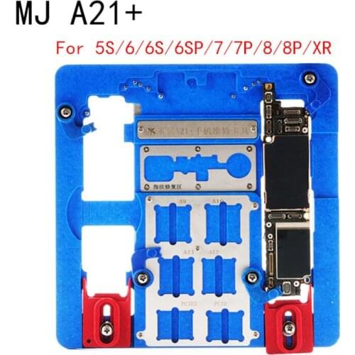 MJ A21+ A22+ Multi-Purpose Fixed Fixture for Iphone 5S/6/6S/6SP/7/7P/8/8P/XR NAND PCIE Logic Board Chip Fixture