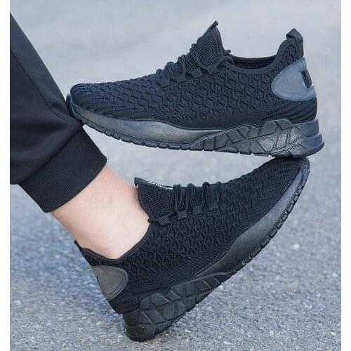Mens Shoes 2021 Sports Shoes Casual Running Shoes Spring and Autumn Summer Mens Lace-up Shoes Mesh Sneakers Men