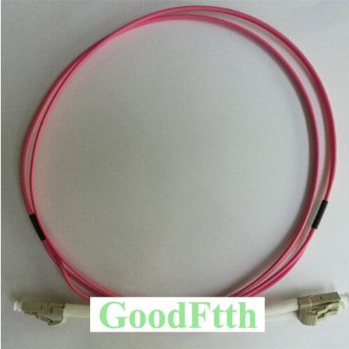 Fiber Patch Cord Jumper Cable LC-LC Multimode OM4 50/125 10G Duplex GoodFtth 20-100m