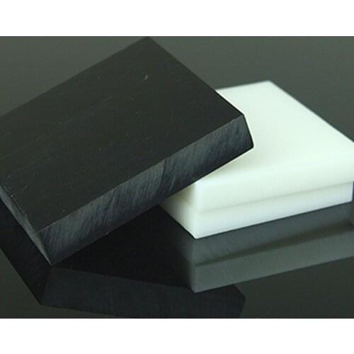 New Pompon sheet CNC Polyoxyethylene Plate engraved DIY cutting model plate raw material model white color Black