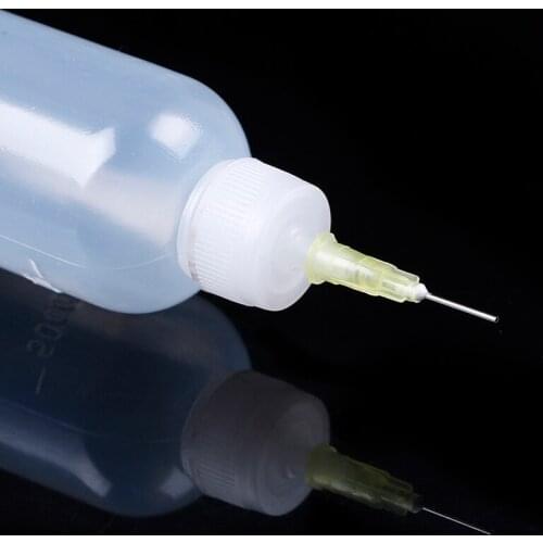 50ml Empty E-liquid Plastic Rosin Flux Alcohol Bottle For Dispenser Rosin Solder Flux Paste