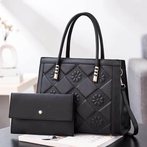 2020 New Bag Womens Casual Fashion 2-piece set Bag Messenger Shoulder Portable Female Bag Purses and Handbags