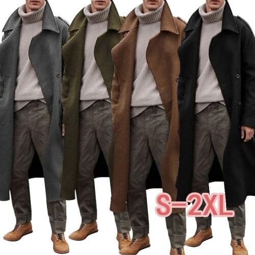 Xsyyfast Men's Trench Coats