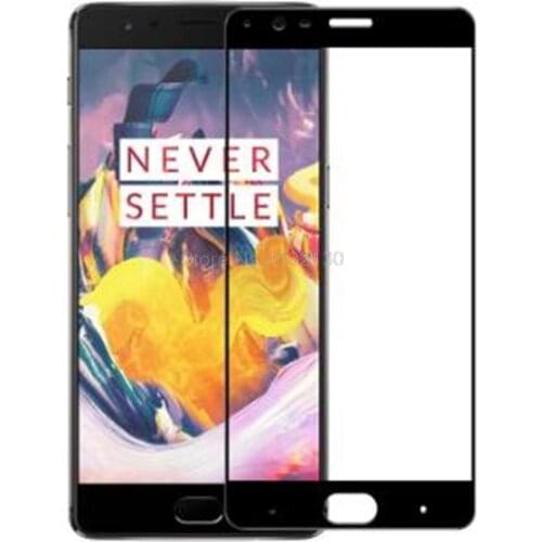 Full Cover Protective Glass For Oneplus 3T Protective Tempered Glass For One Plus 3 3T A3000 A3010 5.5" Screen Protector