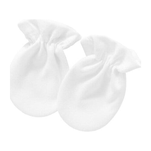1 Pair Baby Anti Scratching Soft Cotton Gloves Newborn Protection Face Scratch Mittens Infant Handguard Supplies DIY
