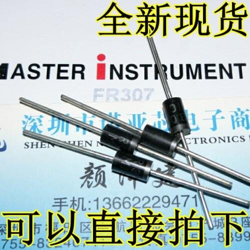 20PCS/Lot FR307 Rectifier Diode 3A 1000V DO-27 New Wholesale