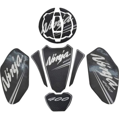 3D Motorcycle Carbon Fiber Fuel Gas Oil Cap Pad Sticker Fuel Tank Pad Protector Sticker Silverde Traction Tank Pad Sticker