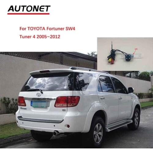 Autonet CVBS Rear view camera For Toyota Fortuner SW4 Tuner 4 2005~2012 AHD night view rear camera/license plate camera