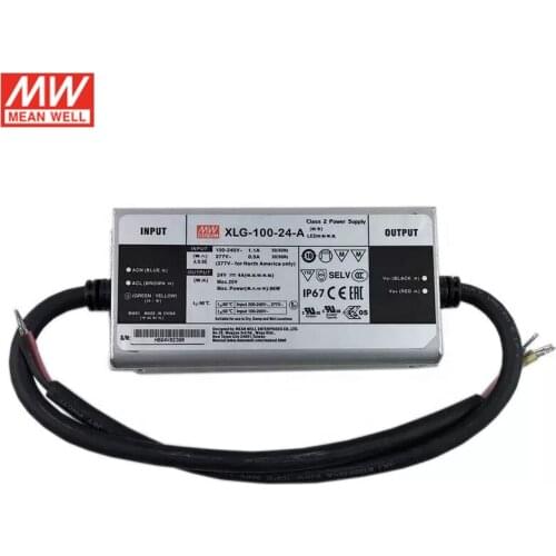 MEAN WELL XLG-100-24-A 100W 24V 4A Constant Voltage Constant Current LED Driver LED Power Supply Adjustable