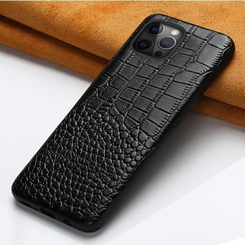 Phone Case for Apple iPhone 12 Mini 12Pro 12 Pro MAX 11Pro 11 Pro Max luxury Genuine Cow Leather 360 Full Protective Cover Funda