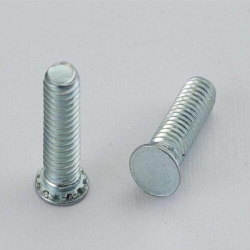 FH-M4 Round Head Studs Self-clinching Stud Blind Rivet Protruding Clinch Screw Sheet Metal Cabinet Screws Rivets PC PEM Standard