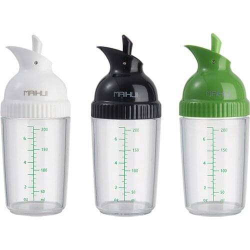 Hot Sell Easy Grips Salad Dressing Shaker Dispenser Leakproof Container Bottle Universal Sauces Mixer With Scales fitting