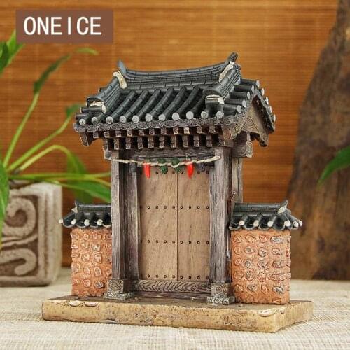 Ancient Style Miniature Landscape Model Boy Birthday Value Heart Museumb Wenchuang