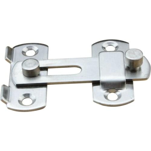 Stainless Steel Door Bolt Latch Slide Catch Lock Home Safety Gate Hardware