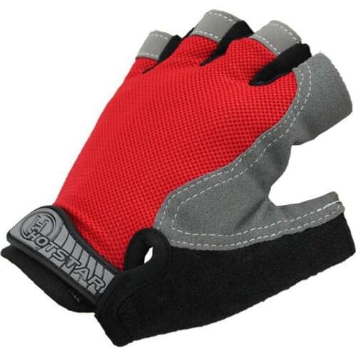 Anti-skid Half Finger Breathable Weightlifting Fitness Dumbbell Gym Gloves Exercise Training Multifunction for Men & Women G40