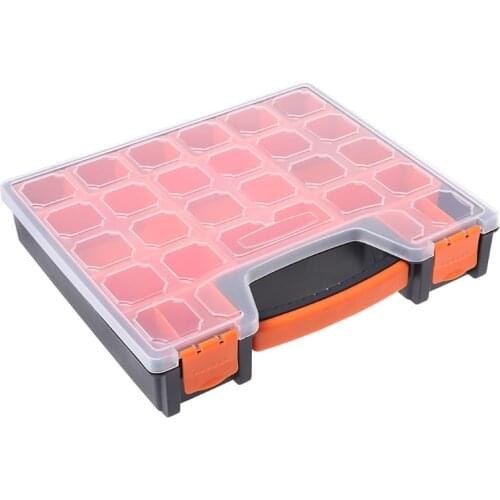 Portable Carry Tool Storage Case Spanner Screw Parts Hardware Organizer Box New #Aug.26