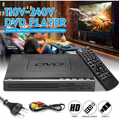 Professional 110V-240V USB Multiple Playback DVD Player ADH DVD CD SVCD VCD Disc Player Home Theatre System With Romote Control