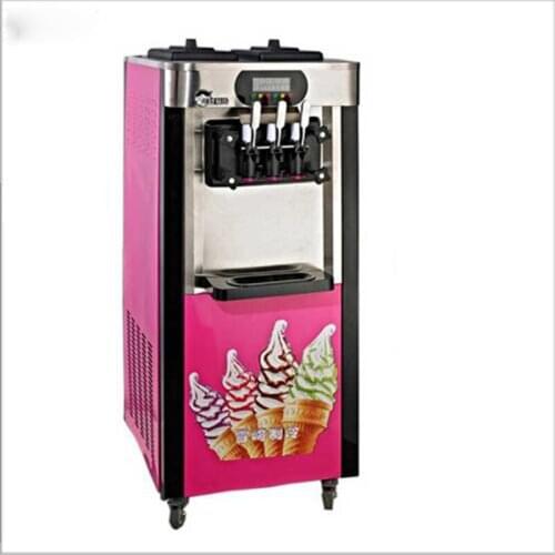 The best selling outdoor and XQ-20L commercial 2000W High Power 3 color soft ice cream machine for sale