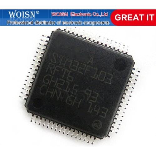STM32F103RFT6 STM32F103RGT6 STM32F103V8T6 STM32F103VBT6 STM32F103VCT6 STM32F103VDT6 STM32F103VET6 STM32F103ZET6 STM32F103ZGT6
