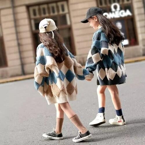 Spring Autumn Winter Warm Knitted Cardigan Sweater Baby Children Boys Girls Kids Wear Baby Clothes Hot Sale Fast Shipping