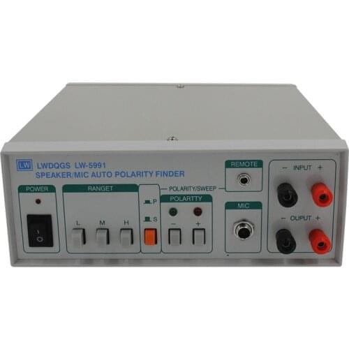 High Quality Original Microphone Polarity Tester High Accuracy Speaker/MIC Auto Polarity Finder Pulse Automatic Measurement