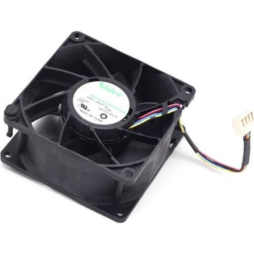 For NIDEC 8038 12V 2.84A 8cm server high speed violent fan