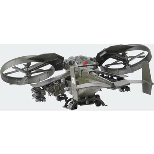 1/48th Scorpion Armed Helicopter Model Fighter Figurine Toys Home Ornaments