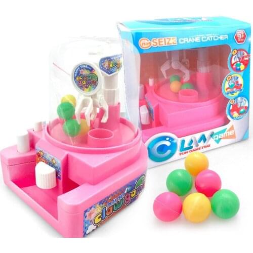 1 Set Simulation Candy Graber Ball Catcher Toy For Children Kid Grabing Candy Mini Desktop Sport Game Educational Toys Gifts