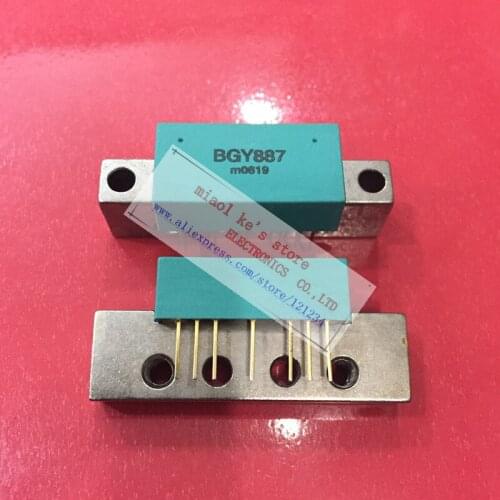 100% Original: BGY887 [ 860MHz 21.5dB SOT115J gain push-pull amplifier ] - CATV amplifier module