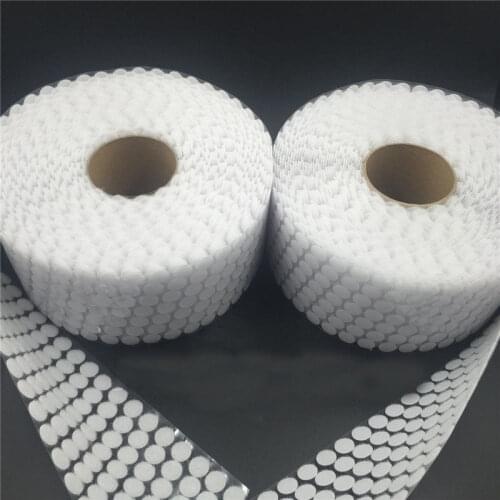 1000Pairs Dots Self Adhesive Fastener Tape Disc Adhesive Strong Glue Magic Sticker Round Coins Hook Loop