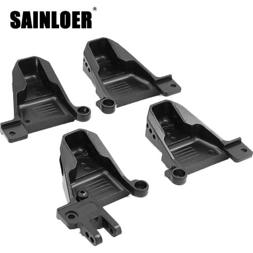 SAINLOER 4PCS Aluminum Shock Towers G2 Adjustable Mount Shock Damper Towers Mount for TRAXXAS TRX4 1/10 RC Crawler