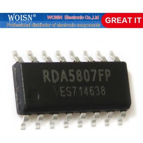 5pcs/lot RDA5807FP RDA5807SP RDA5807 5807FP SOP-16 In Stock