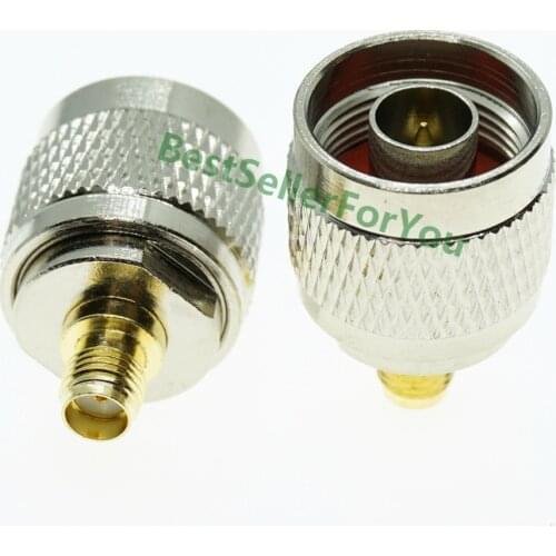 Adapter N Plug Male To SMA Connector Female Jack RF Coax Connector Straight
