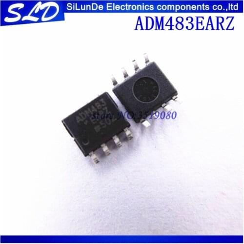 ADM483EARZ ADM483EAR ADM483 EARZ SOP-8 50pcs/lot Free Shipping