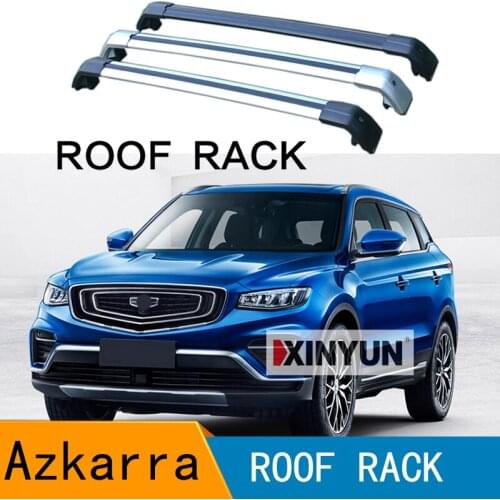 Roof Bars for Geely BO YUE PRO (MR6453) Azkarra [2019 2020 2021] Aluminum Alloy Side Bars Cross Rails Roof Rack Luggage