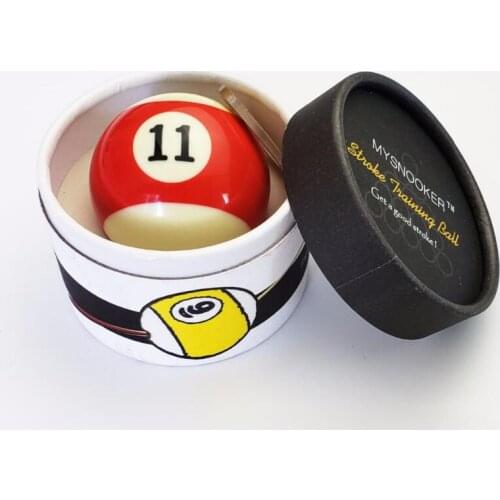 Pool Cue Game Training Ball Snooker Practicing Ball Black-eight Ball Practice Trainer Portable Gifts Professional Accessories