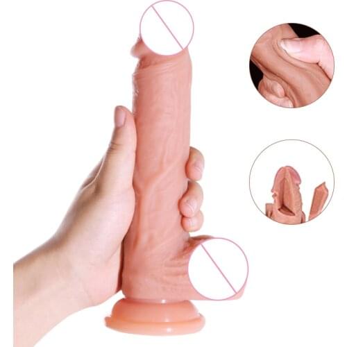 Big Penis Silicone Huge Dildo Erotic Insert Sex Products Artificial Dick Suction Cup Female Masturbator Adult Sex Toys for Women