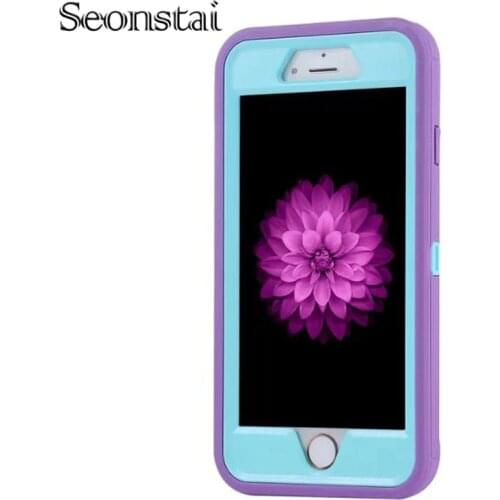 For Apple iPhone X Armour Case for iPhone 7 8plus ShockProof Soft TPU Hybrid Tough Anti-Scratch Cover for iPhone 12 11 Pro Max