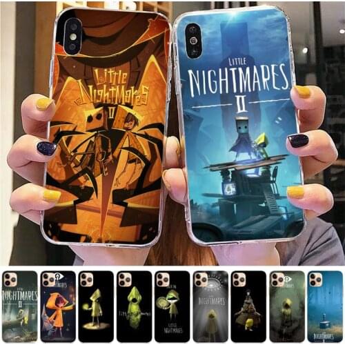 FHNBLJ Little Nightmares Phone Case for iPhone 8 7 6 6S Plus X 5S SE 2020 XR 11 12 pro XS MAX