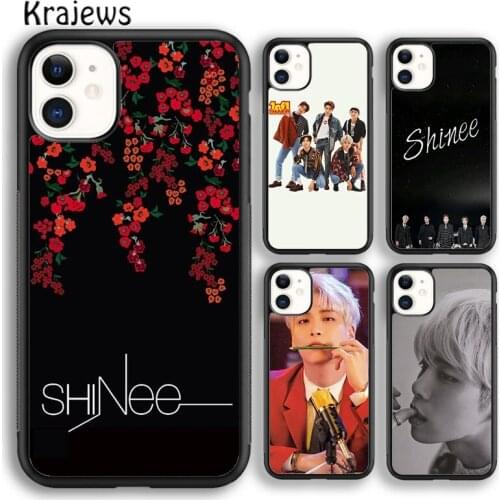 Krajews SHINee KPOP Boy Group Phone Case Cover For iPhone 5s 6s 7 8 plus X XS XR 11 12 pro max Samsung Galaxy S7 S8 S9 S10 Plus
