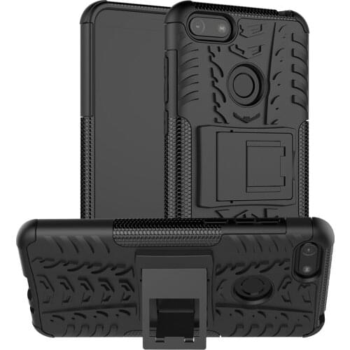 For Motorola Moto E6 Play Case 5.5 inch Luxury PC + TPU Back Cover Stand Armor Shockproof Case For Moto E6Play E 6 Phone Cases