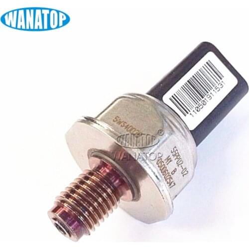 CR Fuel Rail Pressure Sensor 55PP02-02 5WS40039 For Peugeot 307 2.0 HDI 16V For Ford Focus C-MAX S-Max 1.8 2.0 TDCI