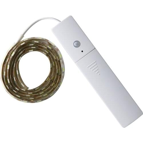 Motion Sensor USB Charging Stick-anywhere Closet Dimmable Puck Lights 60 leds Safe battery operated light