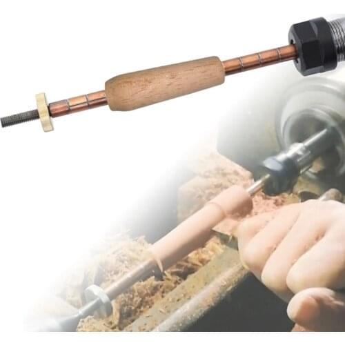 Woodworking Rotary Top Pen Refill Chuck Mandrel Set Pen Wood Timber Lathe Tool Durable Special Accessories