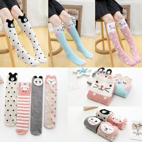 Kids Socks Spring and Autumn New Cotton Socks Three-dimensional Cartoon Straight Stockings Girl Leg Warm Baby Sock